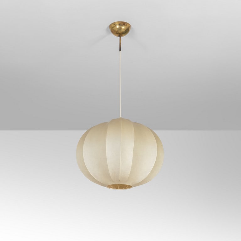 UNA LAMPADA A SOSPENSIONE, anni '60. Cocoon, (1 of 1)