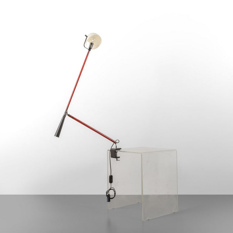PAOLO RIZZATO, ARTELUCE,1975. Una lampada da (1 of 2)