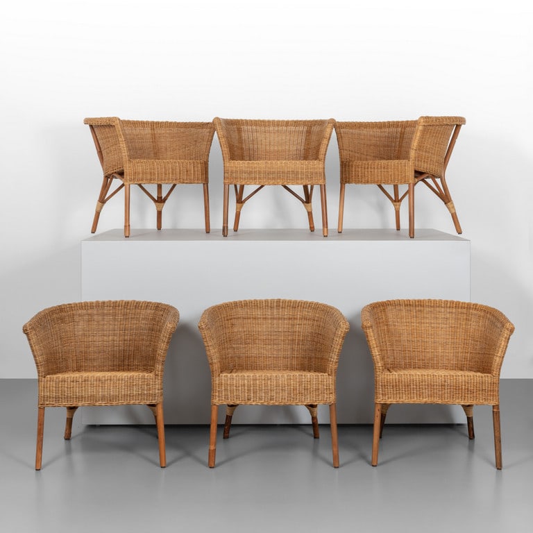 PIERO LISSONI, BONACINA, 2011. Sei poltroncine (1 of 2)