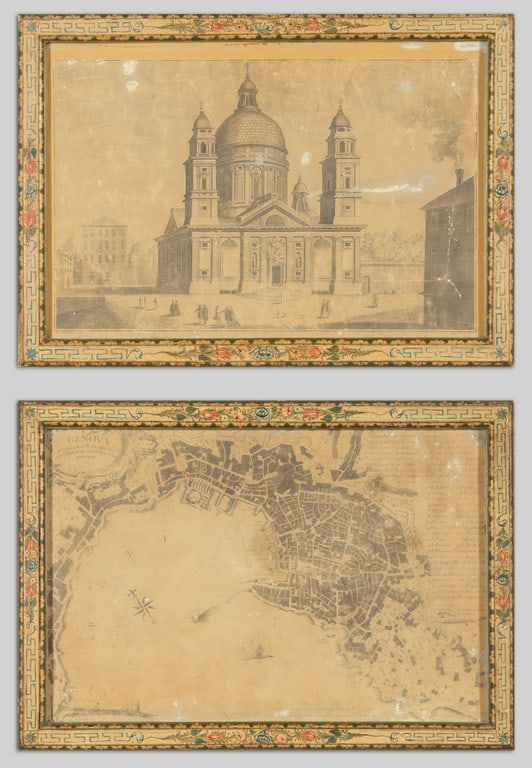 "La Basilica di Santa Maria Assunta di Carignano" e "La città di Genova" (1 of 3)