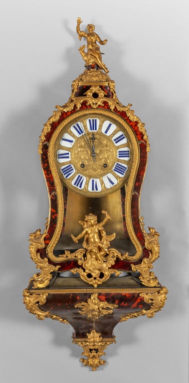 Orologio a Cartel Luigi XV lastronato in (1 of 2)