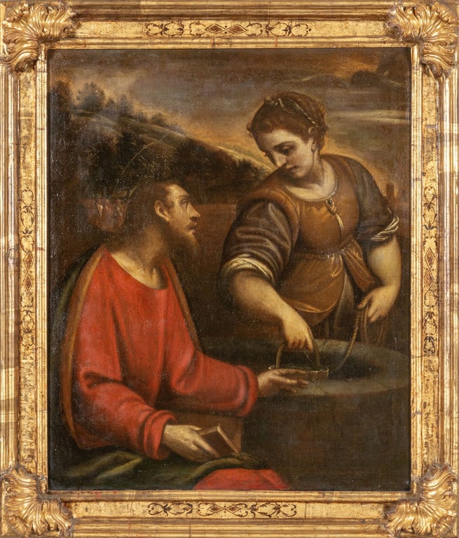 Scuola genovese prima metà sec.XVII "Gesù al (1 of 2)