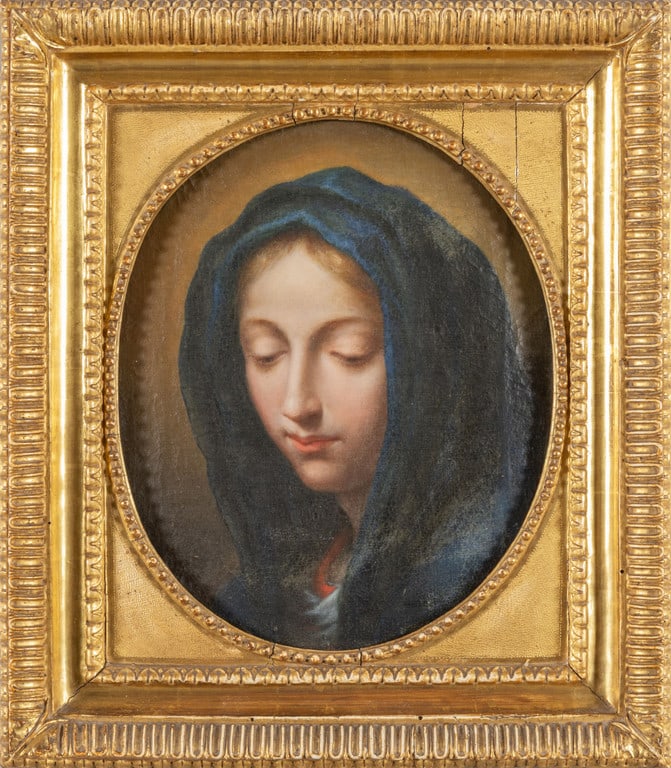 Scuola toscana sec.XVIII "Madonnina" olio di (1 of 2)
