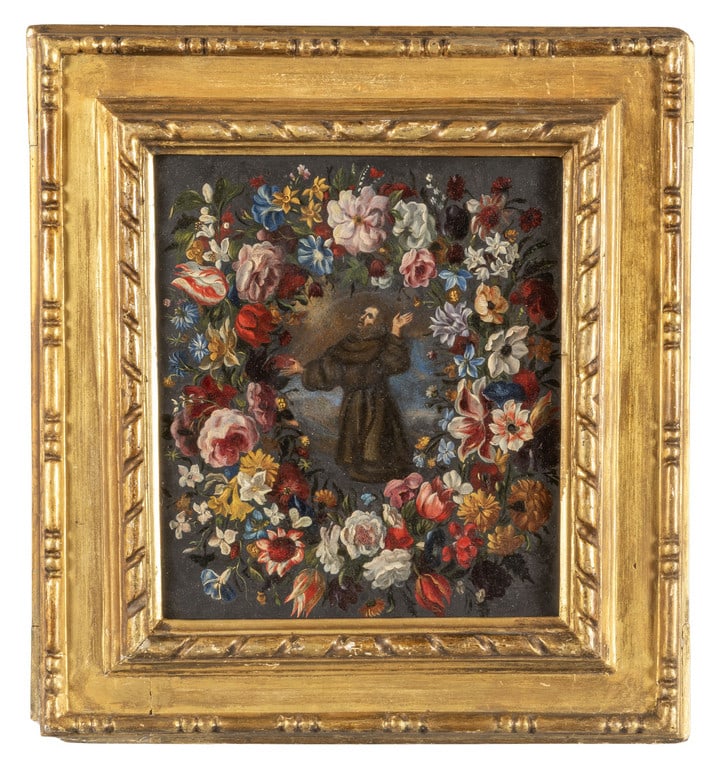 Scuola napoletana sec.XVII "San Francesco (1 of 2)