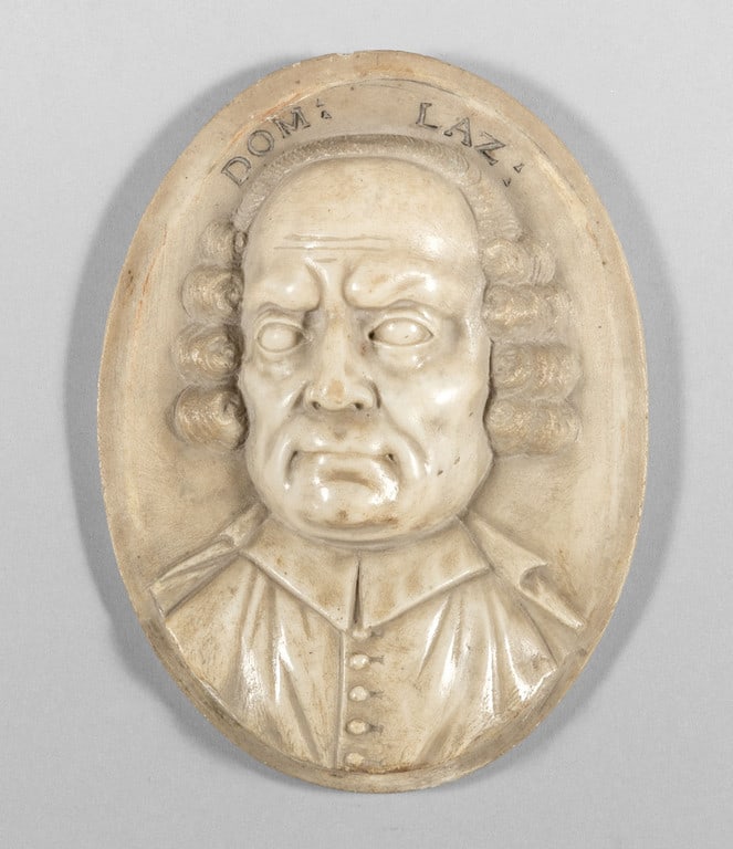 Ritratto di notabile, medaglione in marmo, (1 of 1)