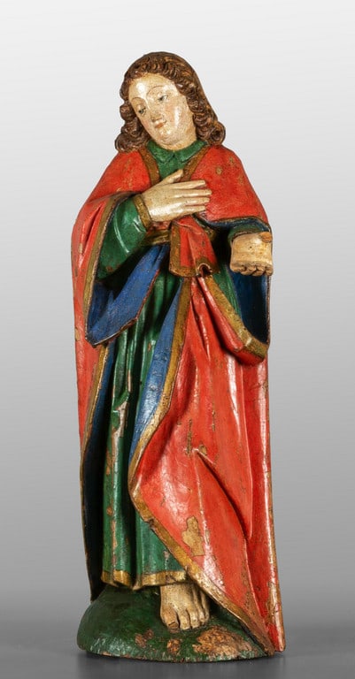 San Giovanni Evangelista, scultura in legno (1 of 2)