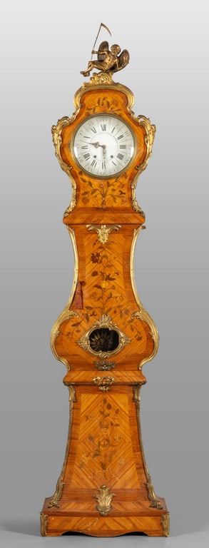 Orologio a torre in stile Luigi XV lastronato in (1 of 4)