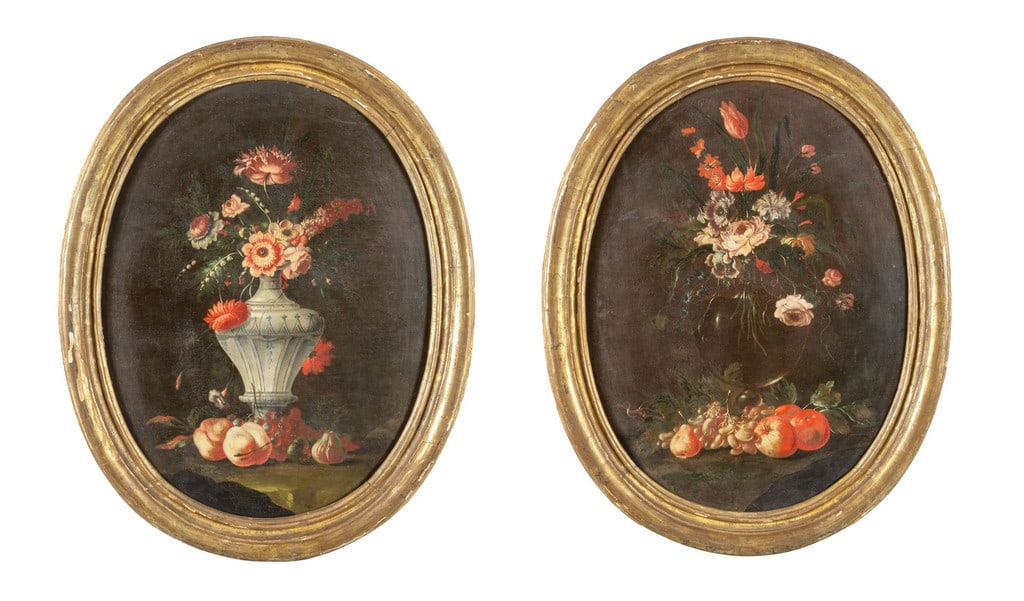 Scuola emiliana I metà sec.XVIII "Nature morte di (1 of 2)