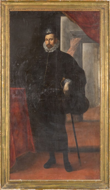 Scuola genovese sec.XVII "Ritratto di gentiluomo (1 of 2)