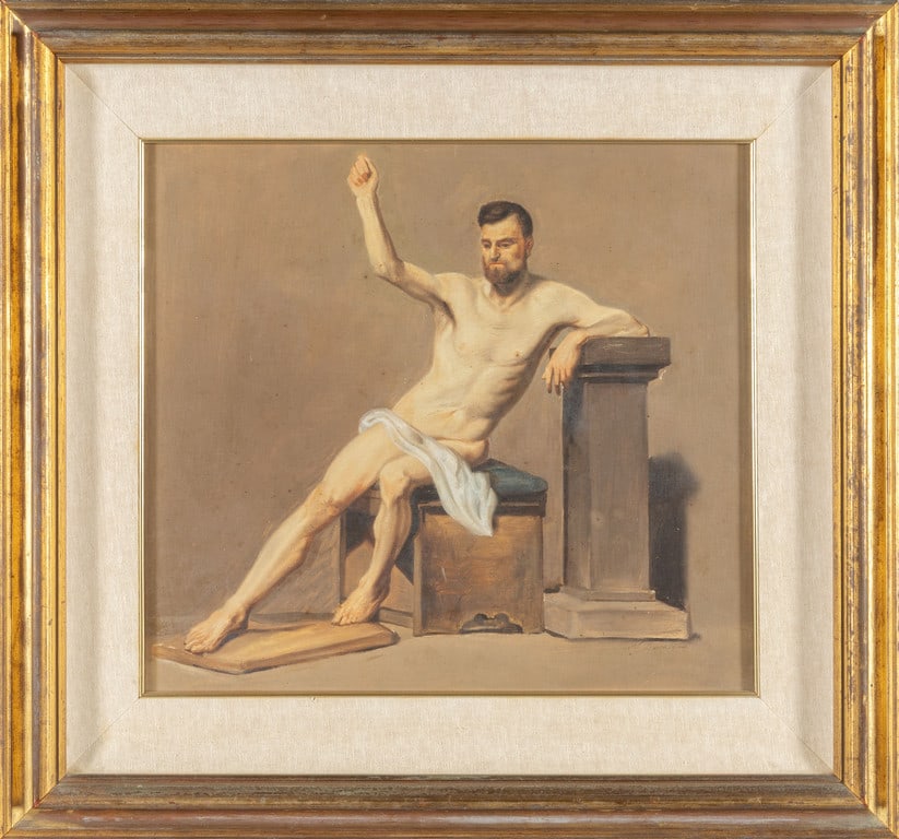 NICOLO BARABINO (1832-1891) Nudo (1 of 2)