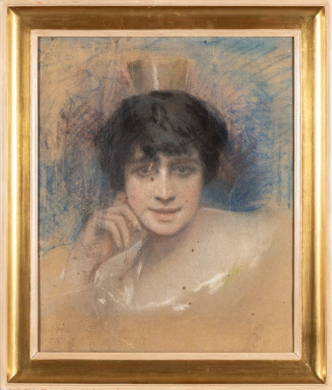 GIACOMO GROSSO (1860-1938) Ritratto di (1 of 1)