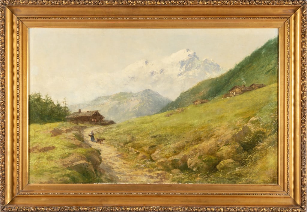 GIACINTO BO (1832-1912) Paesaggio (1 of 2)