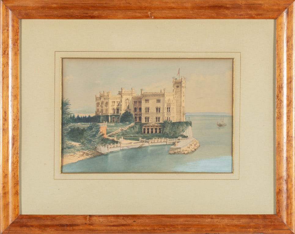 Anonimo fine sec. XIX Castello sul (1 of 1)