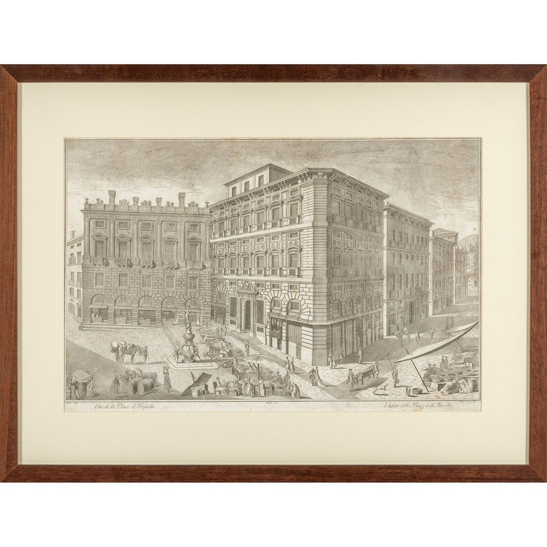Antonio Giolfi "Veduta della Piazza di (1 of 1)