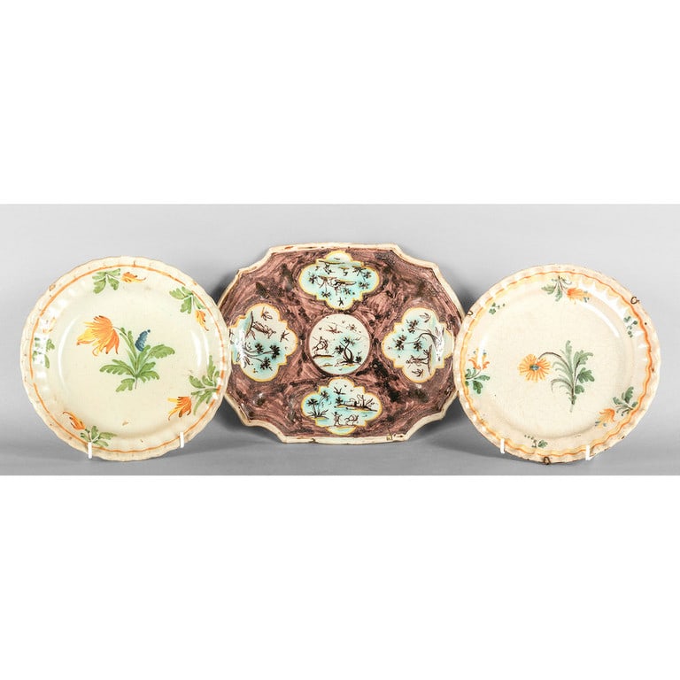 Vassoietto in ceramica, decorazione levantino, (1 of 1)