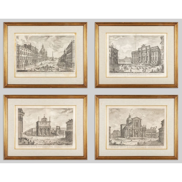 "Vedute di Roma" quattro stampe cm. 60x42 (1 of 1)