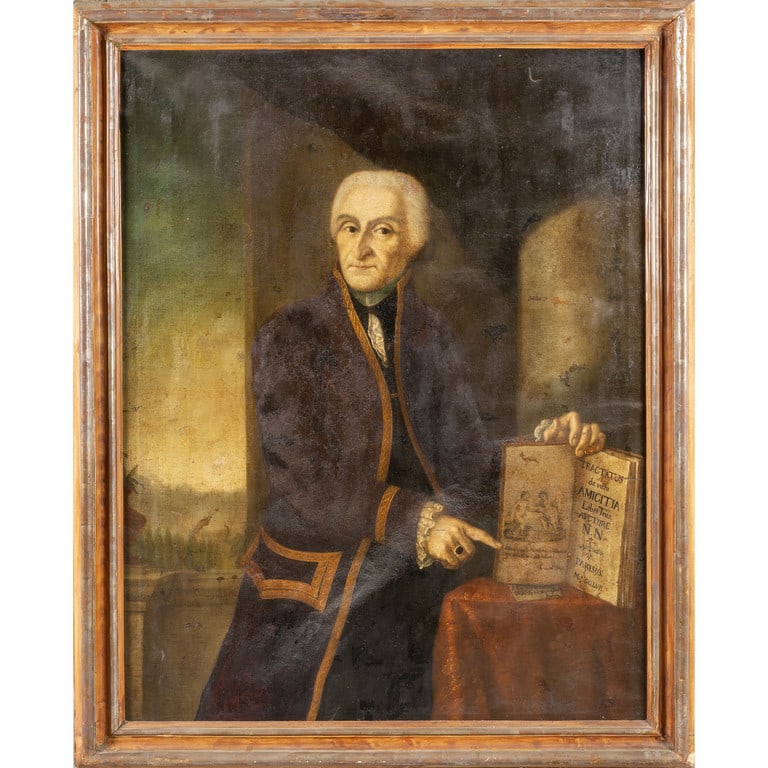 "Ritratto di gentiluomo con libro e lettera (1 of 2)