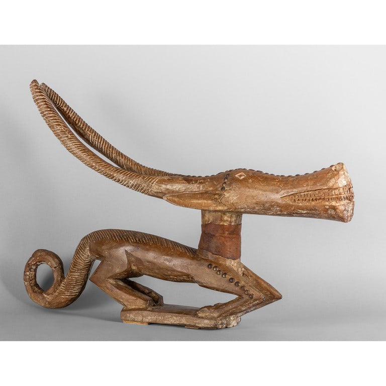 Antilope, scultura in legno, Bamana cm.69xh.45 (1 of 1)