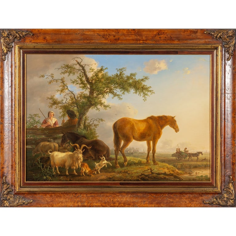 DE ROY JEAN BAPTISTE (1759-1839) "Contadini (1 of 2)