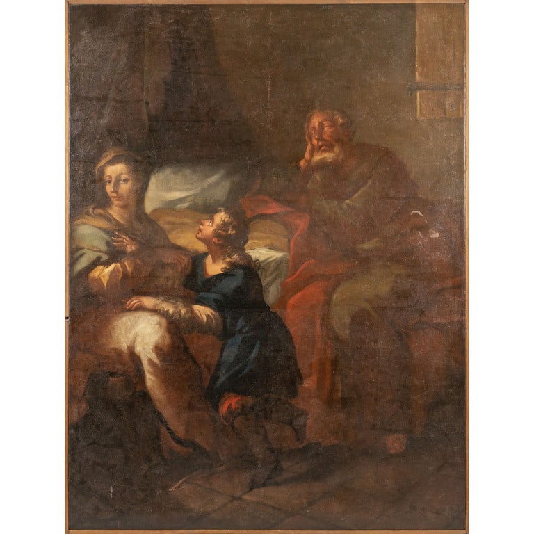 Scuola romana sec.XVIII "Sacra Famiglia" (1 of 1)