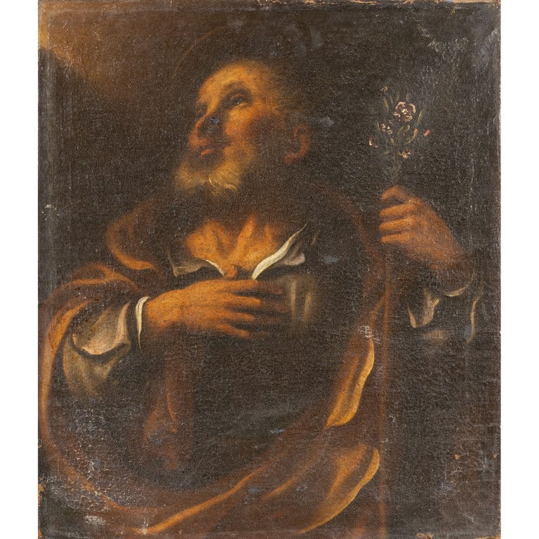 Scuola italiana sec.XVIII "Sant'Antonio da (1 of 2)