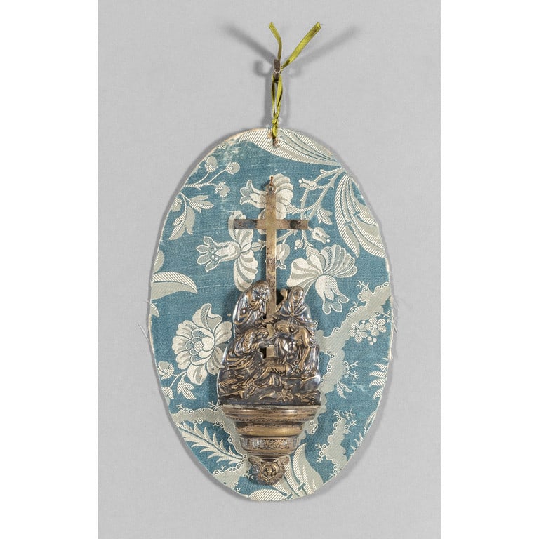 Acquasantiera in argento raffigurante la (1 of 1)