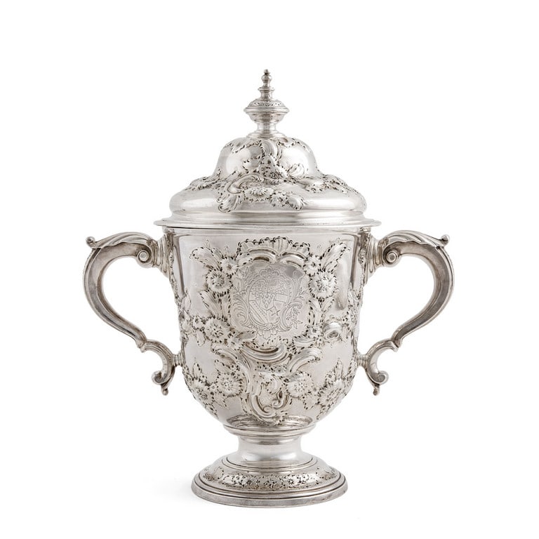 AYME VIDEAU Coppa grande in argento sterling 925 (1 of 2)