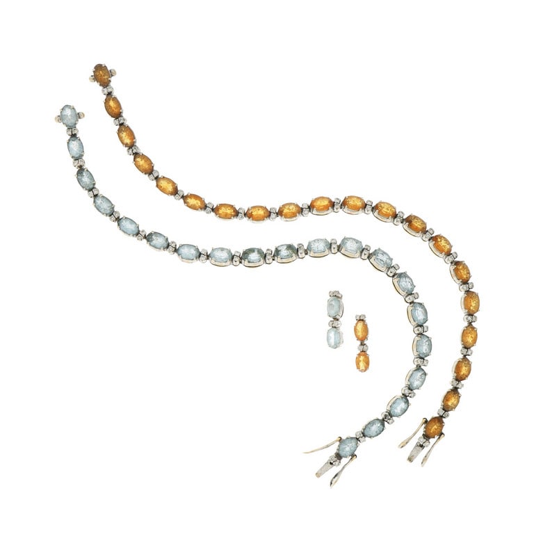 Parure composta da una coppia di tennis in oro (1 of 1)