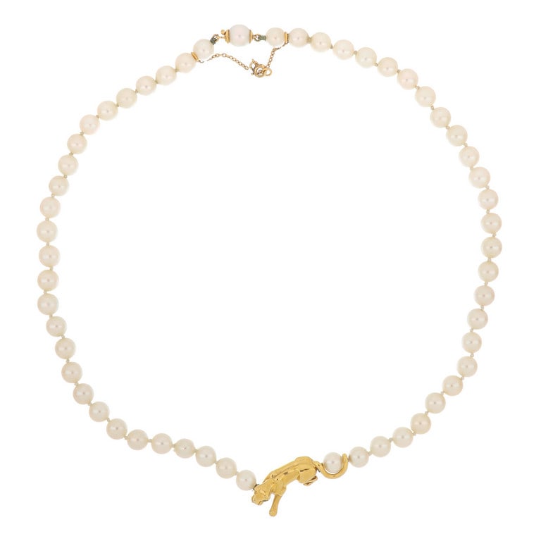 CARTIER - Girocollo di perle giapponesi (1 of 1)