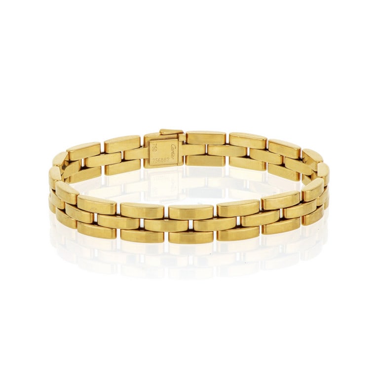 CARTIER - Bracciale maglia "Panthere" in oro (1 of 1)