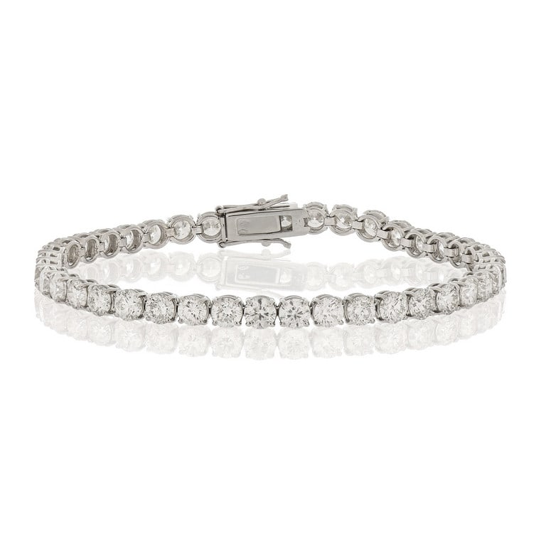 Bracciale in oro bianco modello "Tennis", una (1 of 1)
