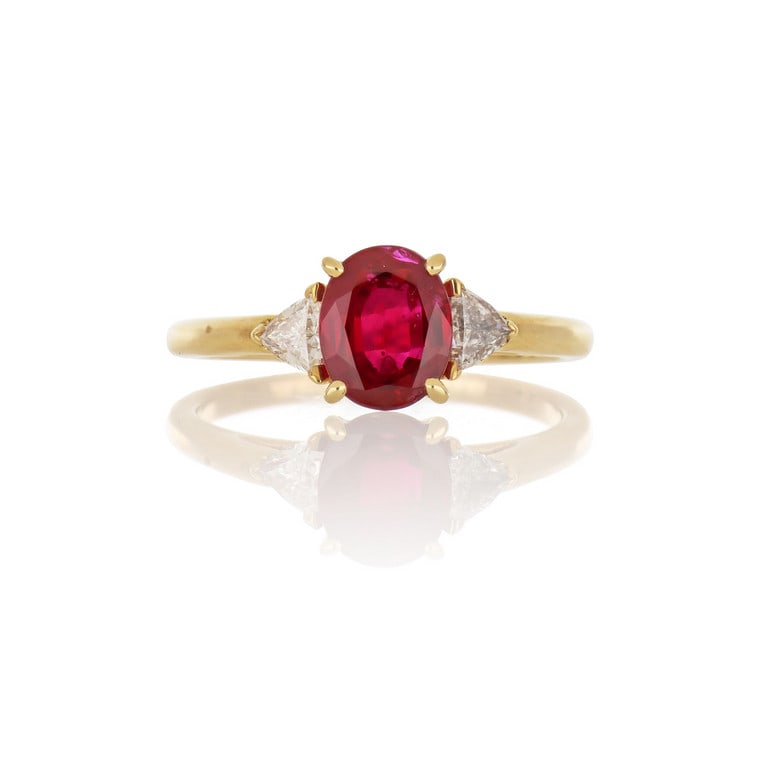 CARTIER - Anello in oro giallo con eccezionale (1 of 4)