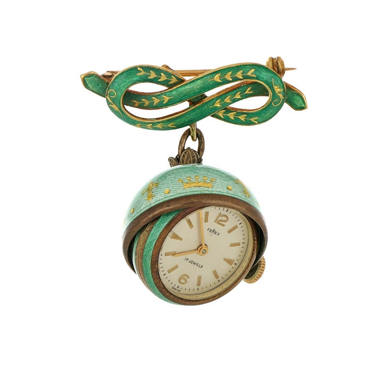 FEREX - Orologio da cappotto di forma emisferica (1 of 1)