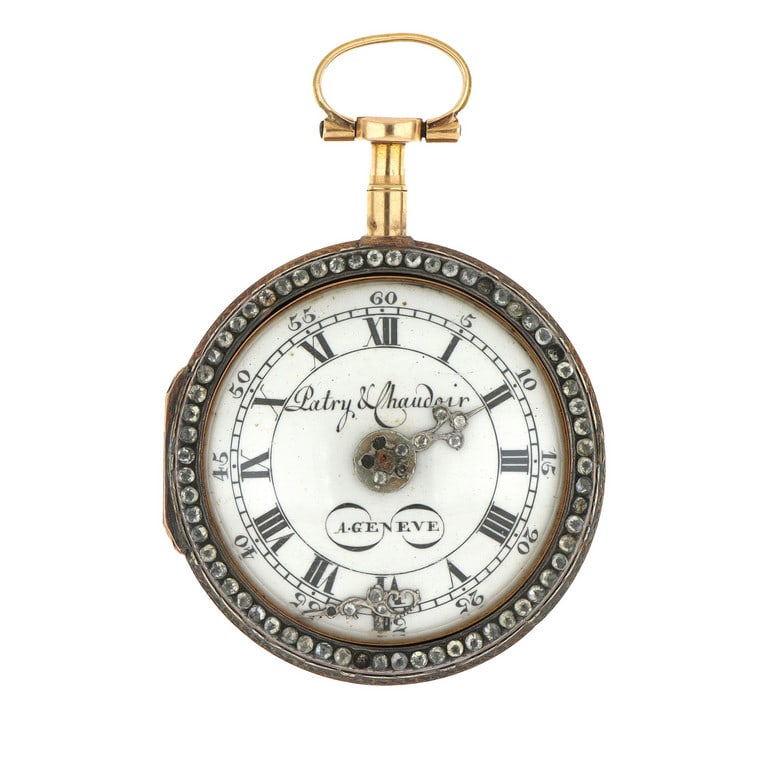 PATRY & CHAUDOIR a GENEVE Orologio da tasca di (1 of 1)