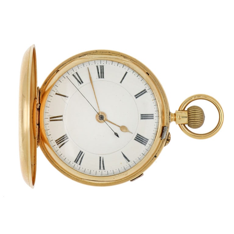 ANONIMO Orologio da tasca inglese, in oro giallo (1 of 1)