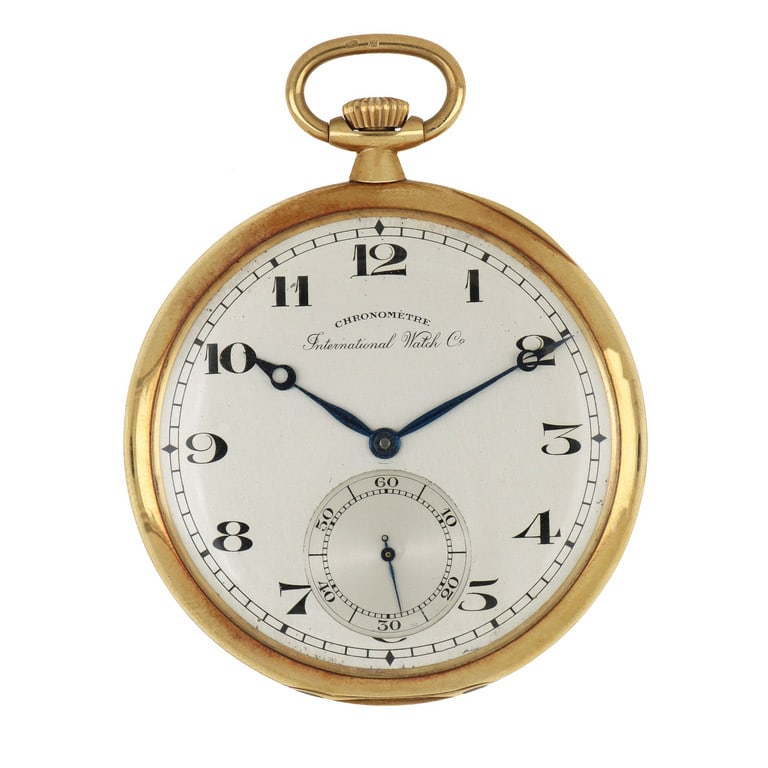 INTERNATIONAL WATCH & Co Orologio da tasca in oro (1 of 1)
