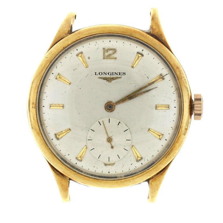 LONGINES - Orologio da uomo in oro giallo senza (1 of 1)