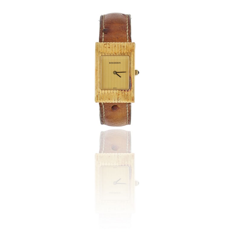 BOUCHERON - Elegante orologio per signora in oro (1 of 1)