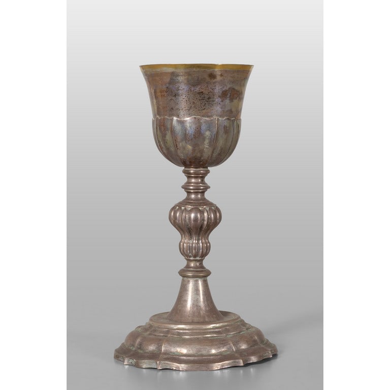 Calice Luigi XIV in argento con coppetta in (1 of 1)