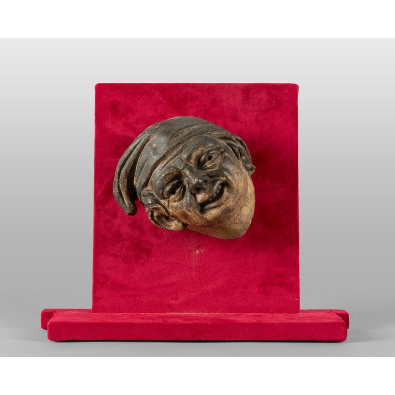 Testa di giullare in terracotta, Fiandre (1 of 2)