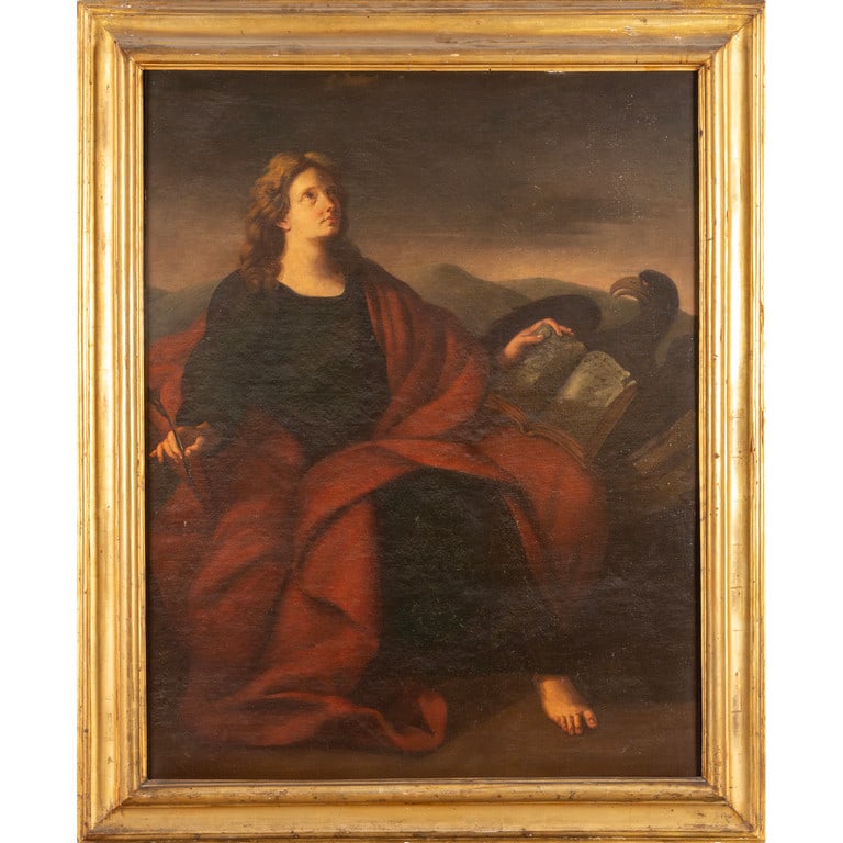 Scuola italiana sec.XVII "San Giovanni (1 of 2)