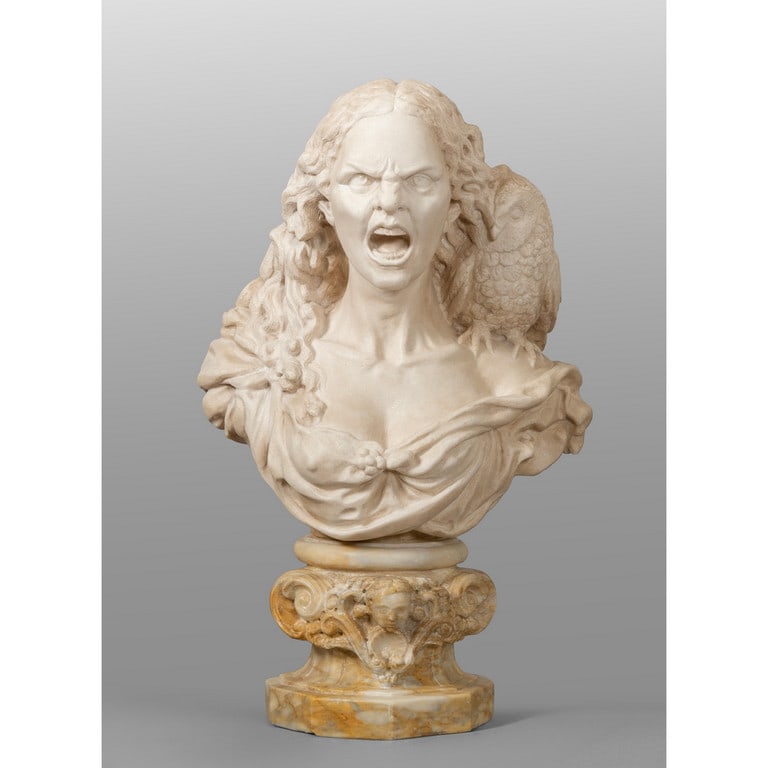 GIULIO MONTEVERDE (1837-1917) Donna furiosa (1 of 3)