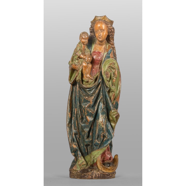 Angeli genuflessi, coppia di sculture in bronzo (1 of 2)