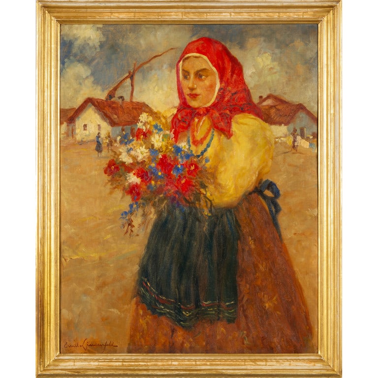 EMIL LINDENFELD (1905-1986) Lungo il (1 of 2)
