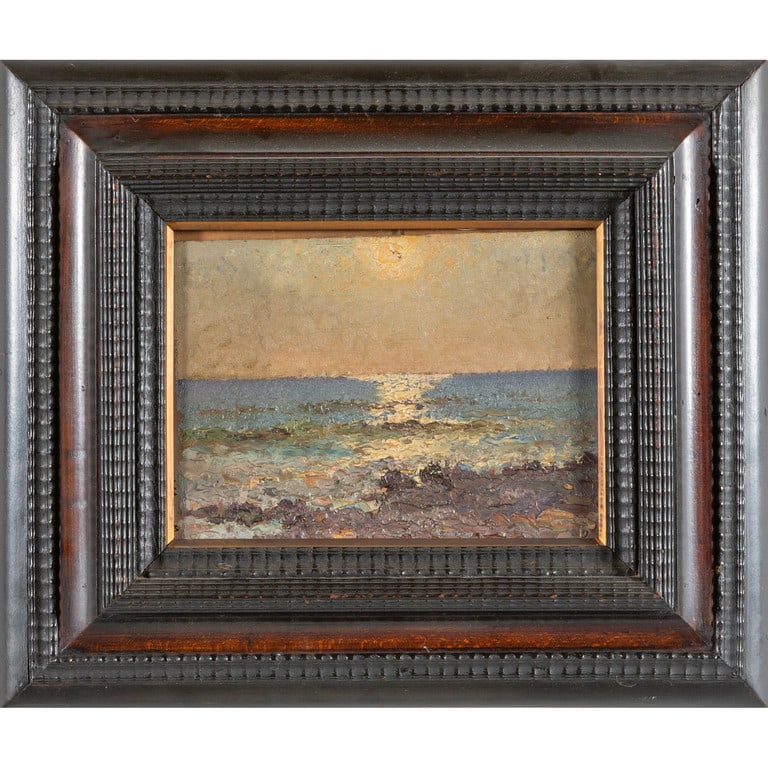 FELICE DEL SANTO (1864-1934) Paesaggio con (1 of 2)