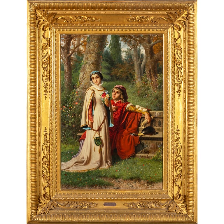 MARIO BROGGI (1890-1952) Sanremo olio su (1 of 2)