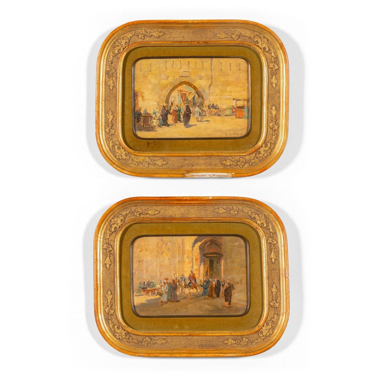 LUIGI CLARA (1875-1925) Casolare lungo il (1 of 1)