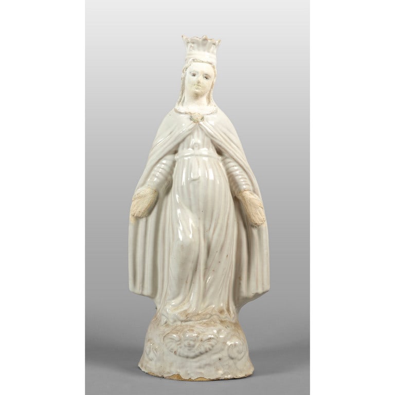 Madonna in ceramica, Savona sec.XVIII h.cm.50 (1 of 2)