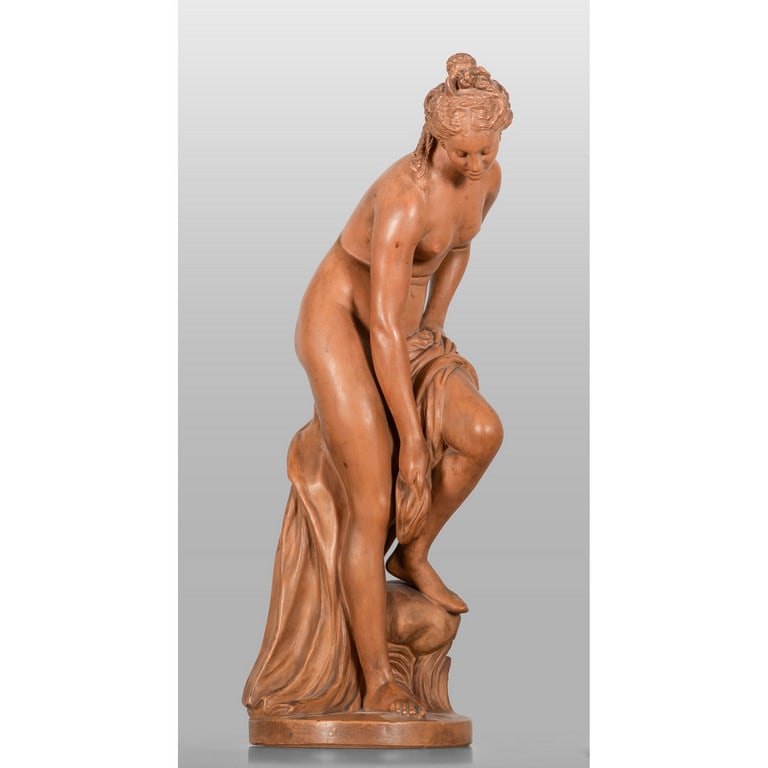 Venere, scultura in terracotta, fine (1 of 3)