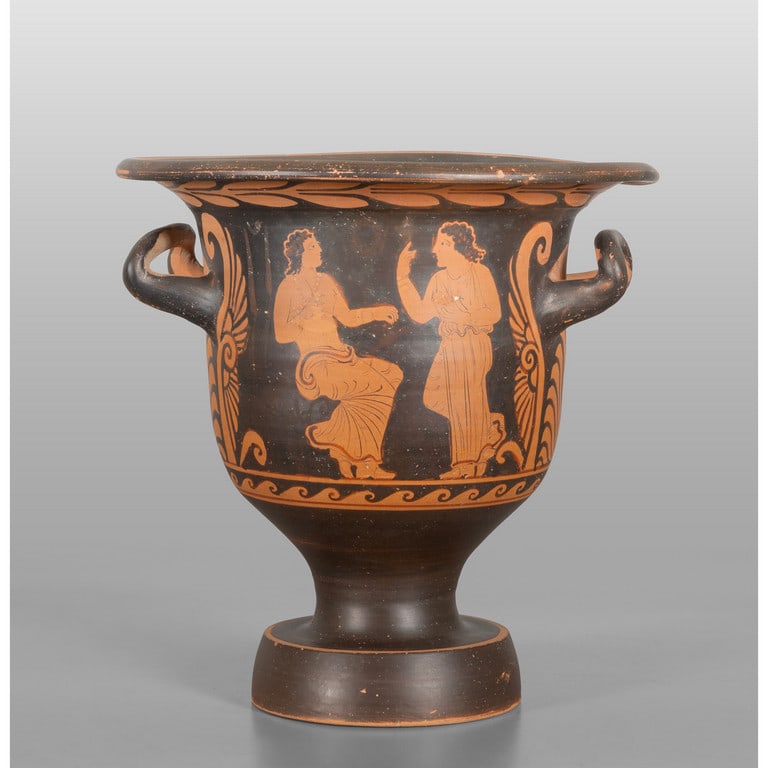 Vaso in stile classico in terracotta (Manifattura (1 of 2)